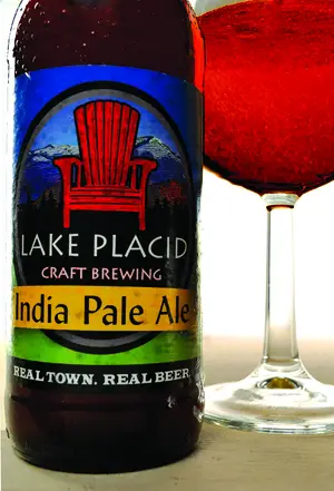 The Lake Placid India Pale Ale had a tasteless flavor. It was overpowered by a foreigny malty tone. 