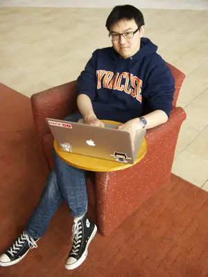 Terence Nip, a senior computer science and math double major, is a teaching assistant in the computer science department and created his own website for comparing textbook prices.
