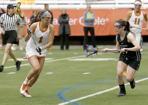 Alyssa Murray and the Orange will look to knock off the nation's No. 1 team, North Carolina, Saturday afternoon at the Carrier Dome.