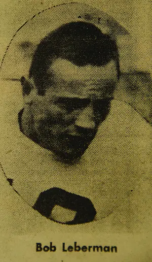 Bob Leberman led Syracuse's backfield attack in 1953.