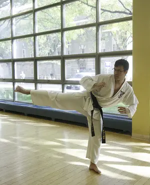 Alex Szuba has been trained in the Shotokan style of karate since he was 7 years old. He now has a black belt and is a member of Syracuse University’s Shotokan club.  