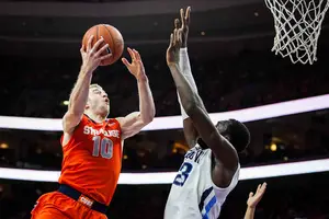 Trevor Cooney has been on a hot streak in SU's past two games. The beat writers believe he'll be able to continue that against a 3-8 Colgate team. 