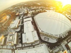 The Carrier Dome was the subject of much speculation one year ago, as local and state leaders discussed the possibility of building a new stadium in Syracuse that would host city events and SU Athletics teams. But recently, there has not been any progress or talks of a stadium, according to city and university leaders.     