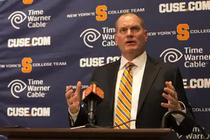 Scott Shafer spoke to the media about his incoming recruiting class for the first time on Wednesday. The defensive line, New Jersey recruiting and George McDonald were among the main talking points. 