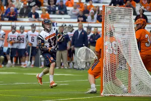 Dylan Donahue fired off a season-high eight shots in Syracuse's win over St. John's on Saturday.