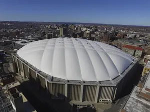 The Carrier Dome will host a two-hour practice for the New York Mets later this month. 