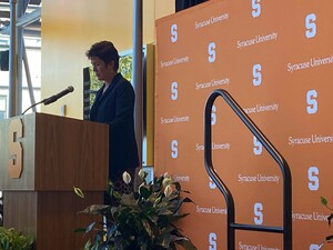 Ritter recalls one of the first phrases that she heard during her interviews for provost was the phrase “I bleed orange.” She jokingly called the phrase a little frightening.