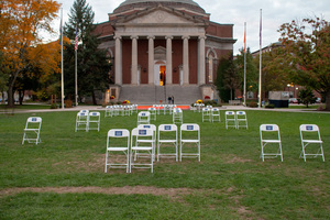 Syracuse University and the 2022-23 cohort of Remembrance and Lockerbie Scholars celebrated the 32nd Remembrance Week in October ahead of the 34th anniversary of the Dec. 21, 1988 Pan Am Flight disaster.