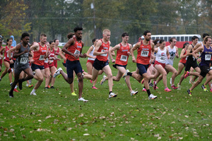 Syracuse's men's cross country fell to No. 8 after a second place in the ACC Championships. The women's team maintained their spot at No. 28.