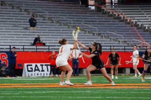 Olivia Adamson helped No. 7 Syracuse control nine second-half draws in its 20-11 win over UAlbany.