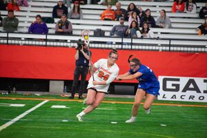 Syracuse defender Katie Goodale and attack Emma Tyrrell are among 25 nominees for the 2024 Women’s Tewaaraton Award.