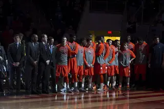 Syracuse players and coaches prepare to face Pittsburgh in their first game since SU self-imposed a postseason ban on Wednesday.