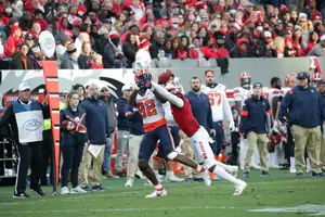 Syracuse’s slow start paired with NC State’s explosive second quarter led to the Orange’s 41-17 loss.