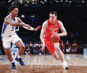 Jimmy produced for 40 total points in the Orange's two games in the conference tournament.
