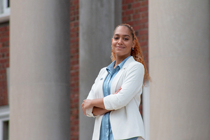 Student Association Vice President Adia Santos wants to prioritize creating a safe space for students of color at SU.