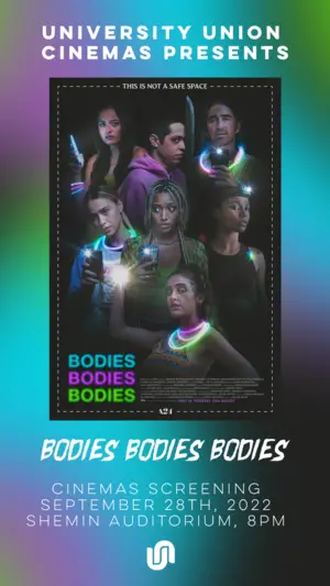 A24’s “Bodies Bodies Bodies” is a horror comedy film directed by Halina Reijn and featuring actors like Amandla Stenberg, Maria Bakalova and Myha'la Herrold.