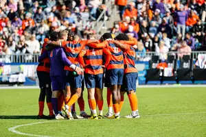 The Orange have a bye in the first round of the NCAA Tournament before hosting the next three rounds at SU Soccer Stadium, beginning on Nov. 20.