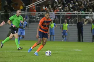 After a brief struggle with balancing soccer and his studies, Amferny Sinclair has shone at Syracuse as a student-athlete.