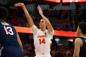 Syracuse trailed with less than eight minutes to go but closed out Boston College, catalyzed by 27 points from Jesse Edwards 