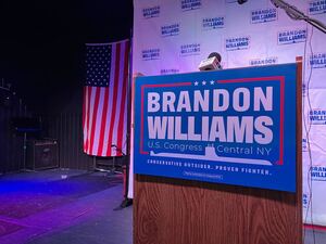 Rep. Brandon Williams defeated Democrat Francis Conole in the 2022 election to represent NY-22.  