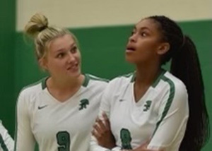 Before facing off against each other in the ACC Mabrey Shaffmaster and Laila Smith were high school teammates. 