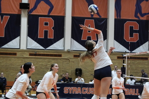 Despite coming within a five-point margin of Georgia Tech in the second set, Syracuse slumped to its 17th straight loss Sunday.