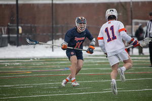 Riley Figueiras missed his entire freshman season due to a torn ACL, but the long pole has become a consistent starter on Syracuse's defense in 2024. 