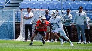 No. 7 Syracuse secured 52.2% of the faceoff battles in its 10-9 win over North Carolina.