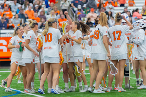 After a win over Clemson and Boston College’s loss to Virginia, Syracuse women’s lacrosse clinched its first outright Atlantic Coast Conference regular season title in program history.