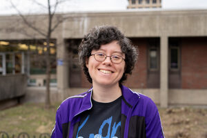Molly Jacobson is a pollinator ecologist and professor at ESF who is leading the campus’ efforts to contribute to the Eclipse Soundscapes project— a citizen science project funded by the NASA Science Activation program.