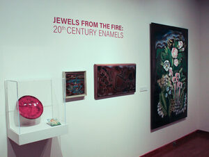 The Everson Museum of Art is currently showing “Jewels from the Fire: 20th Century Enamels.” The exhibit celebrates enamel work, techniques and artists’ skills.