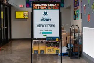 The second Syracuse Cooperative Market opened on Wednesday, becoming the first full-service grocery store in downtown.
